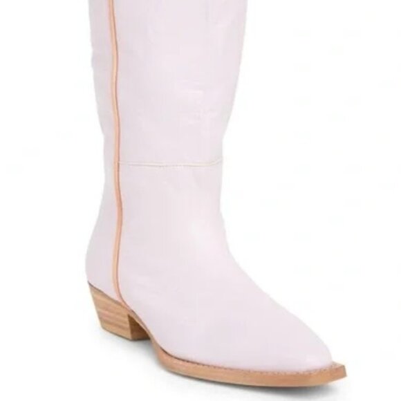 We The Free x Free People Montage Tall Boot Pale Lavender NEVER WORN 38.5 - Picture 2 of 16